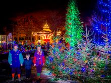 Thousands Of Twinkly Lights Transform LEGOLAND Windsor Into A Magical Christmas Land Where Santa And His Elves Are Waiting To Me