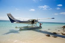 Heron Island by Seaplane - arrival