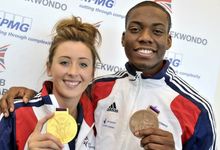 Jade Jones Lutalo Muhammad Olympic Medal 