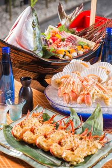 Hokkaido specialties buffet