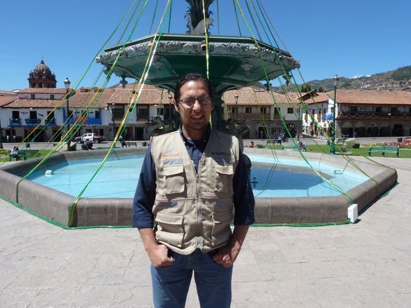 Dario Meneses, Peru Travel Aid\'s lead steward in Cusco