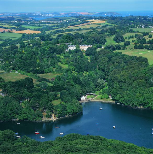 Budock Vean Aerial Shot 