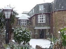 Budock Vean - Snowy Front Entrance
