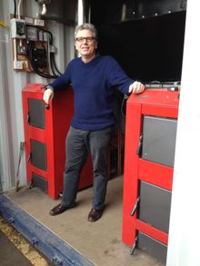 Martin Barlow And The biomass boilers