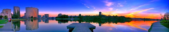 Lake Merritt at Sunset