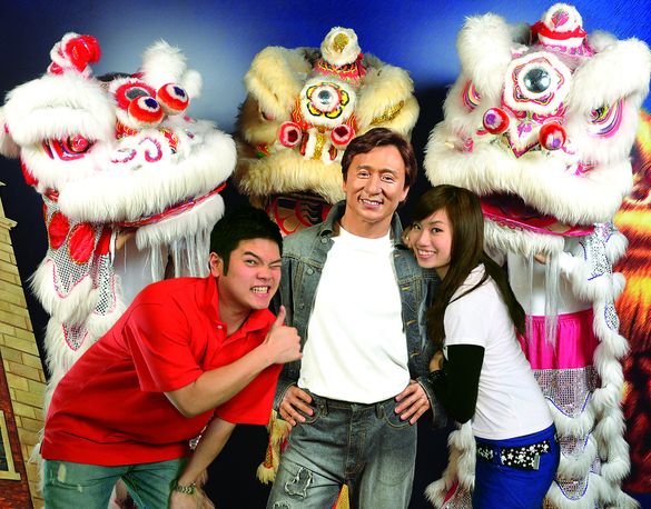 Jackie Chan At Madame Tussauds