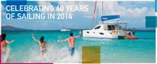 Celebrating 40 Years of Sensational Sailing Holidays