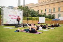 Photo caption: Light The Night Run, which took place at The Parisian Macao’s Eiffel Tower, was the highlight of a family fun and fitness weekend which supported Macau IC2 Association and Caritas Macau.