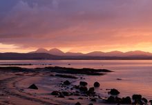 Sunset In Scotland's Inner Hebrides