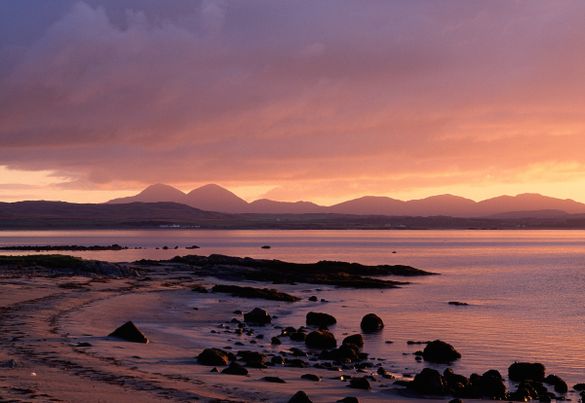 Sunset In Scotland's Inner Hebrides