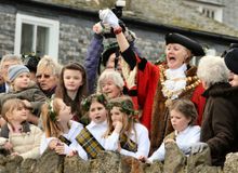 Hurling Of The Silver Ball, Part Of St Ives Feast