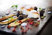 Fine dining cuisine from Chamois Lodge chef Charlie Marriott