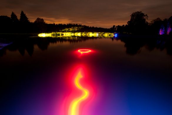 Winter Light Festival Electric Glen Brings Scottish Country Park To Life After Dark In February 2014