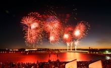 Australia Day Fireworks Spectacular in Canberra Photo: Paul Chapman
