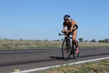 Olympian Emma Jackson during the 2013 Cannington Dirt n Dust Triathlon