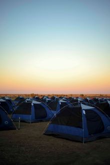 Dirt n Dust Tent City PHOTO BY Nicole Zicchino