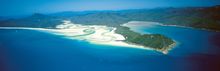 Spectacular Whitehaven Beach in the Whitsundays, Queensland, Australia