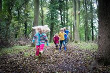 Kids Running 