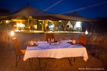 Kwihala-Camp -dinner-dining -Marius Swart