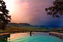 Bongani Mountain Lodge - Swimming pool area