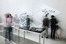 Hands-on station Bauhaus Museum Weimar