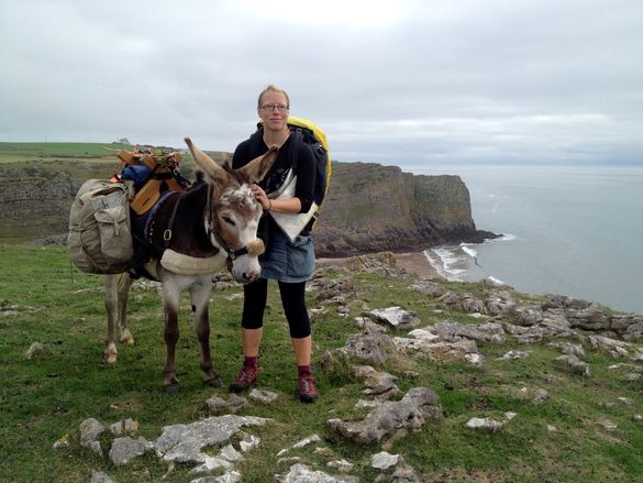 Woman And Donkey Walk 1000 Miles Around Wales