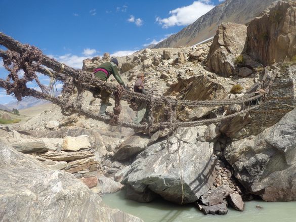 Zanskar Twig Bridge 