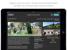 Video, pictures and a whole host of information to help you choose your luxury holiday