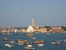 View from private launch, Venice