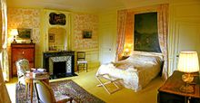 Chateau de la Barre bedroom