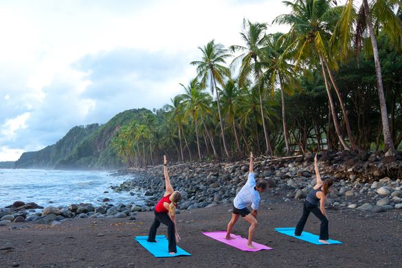 Yoga at Rosalie Bay Resort, Dominica