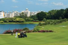 Hole 2, The Mines Hotel & Golf Club, Kuala Lumpur Malaysia
