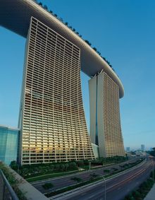 Marina Bay Sands Iconic Hotel Towers
