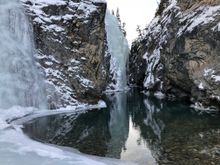 Johnsone Canyon, near Banff