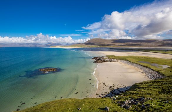 Luskentyre Beach on the Isle of Harris, Scotland