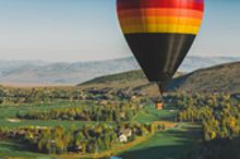Balloon ride over Park City