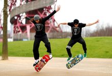 Skateboarding at Queen Elizabeth Olympic Park