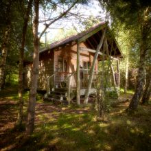 A Tree Lodge at Swinton Bivouac