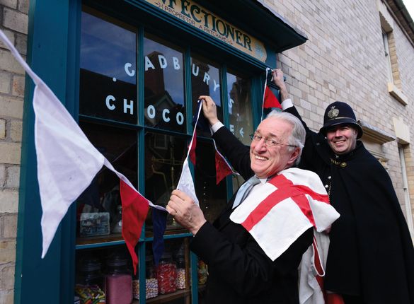 Residents at Blists Hill Victorian Town decorate streets to celebrate Queen Victoria's 200th birthday Residents at Blists Hill Victorian Town decorate streets to celebrate Queen Victoria's 200th birthday