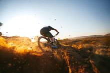 Mountain biking in the Red Centre