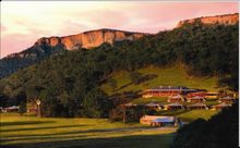 Wolgan Resort at Dusk 