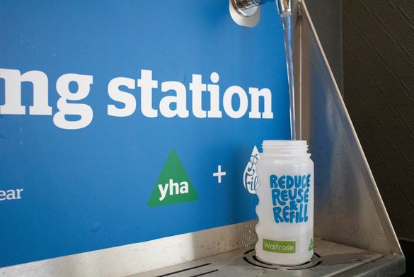 A grant from Waitrose & Partners Plan Plastic – the Million Pound Challenge fund, will enable YHA (England & Wales) to install free-to-use water bottle refill stations in 60 major youth hostels helping it eradicate single use plastic bottles for its youth A grant from Waitrose & Partners Plan Plastic – the Million Pound Challenge fund, will enable YHA (England & Wales) to install free-to-use water bottle refill stations in 60 major youth hostels helping it eradicate single use plastic bottles for its youth