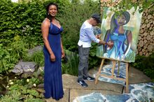 The Art of Viking Garden, sponsored by Viking Cruises, sets the stage for a performance by Opera Holland Park’s Lead Soprano Elizabeth Llewellyn at RHS Chelsea Flower Show