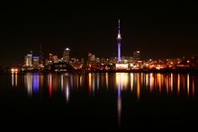 Auckland skyline, New Zealand