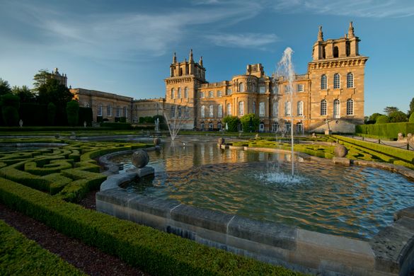 Blenheim Palace Water Terraces Created by Duchene