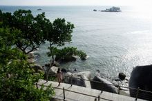 Protected waters surrounding Long Run member Nikoi Island 