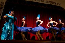 Klondike Kate and her dancers at Diamond Tooth Gertie's