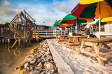 After returning from a day on the water, visitors have many options to “Dock and Dine” in the Destin, Fort Walton Beach, Okaloosa Island area, with restaurants along the Gulf of Mexico and Destin Harbor offering plenty of dock space to pull right up and w