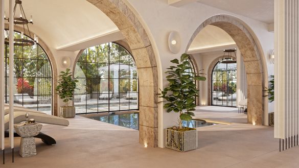 Vitality Pool at the new-look Athenaeum Spa