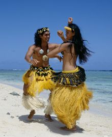 Beach dancers